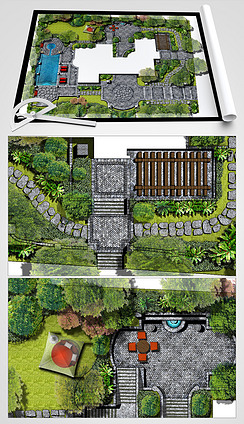 解鎖靈感之源 辦公區(qū)景觀休閑活動(dòng)廣場PSD與CAD分層設(shè)計(jì)圖詳解